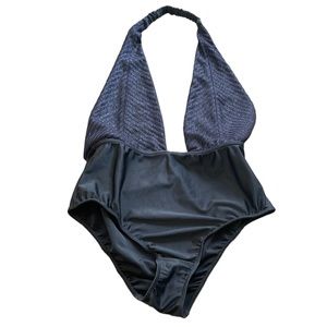 Urban Outfitters Out From Under Women’s Bodysuit Deep V Neck Grey Medium